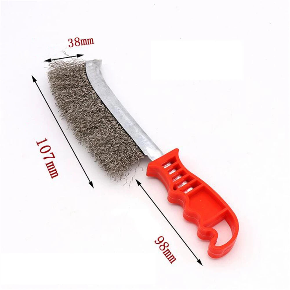 BBQ Grill Steel Wire Brush Cleaning Tools