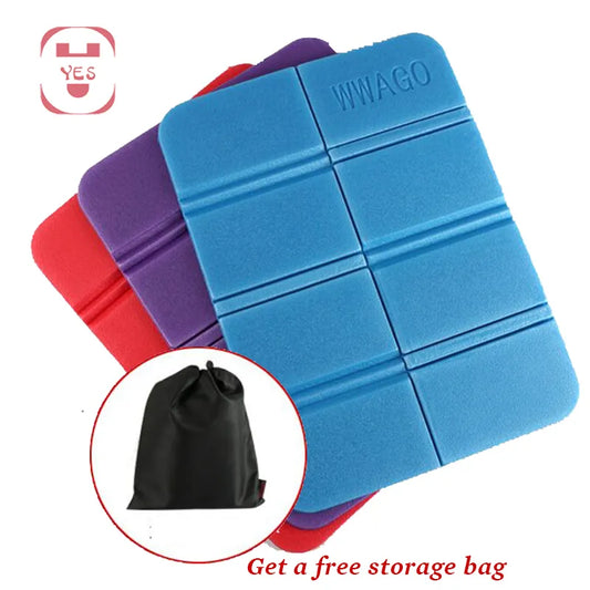 Portable outdoor folding chair camping mat