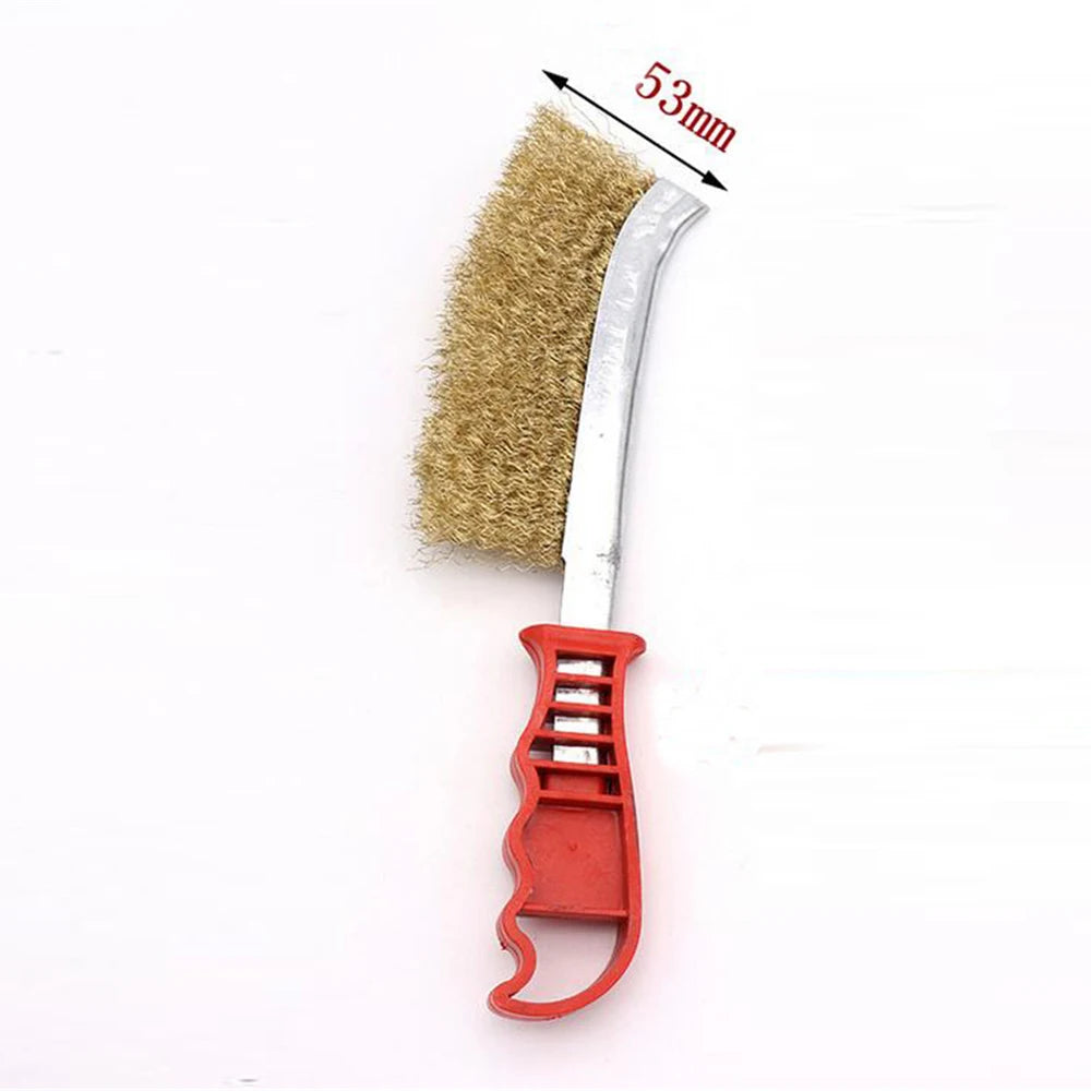 BBQ Grill Steel Wire Brush Cleaning Tools