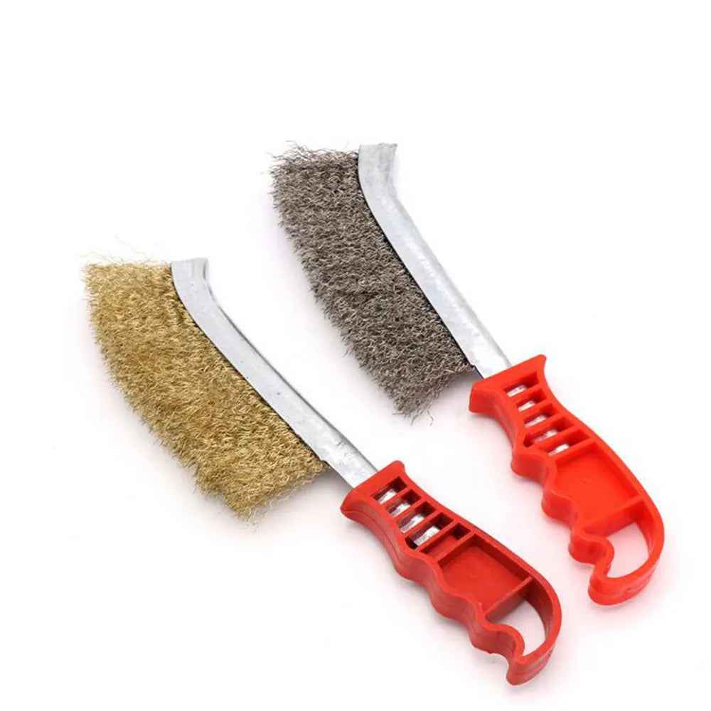 BBQ Grill Steel Wire Brush Cleaning Tools