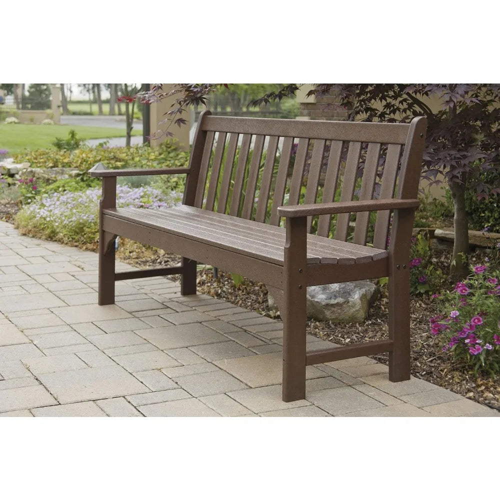 Vineyard 60"  Outside Benches Mahogany