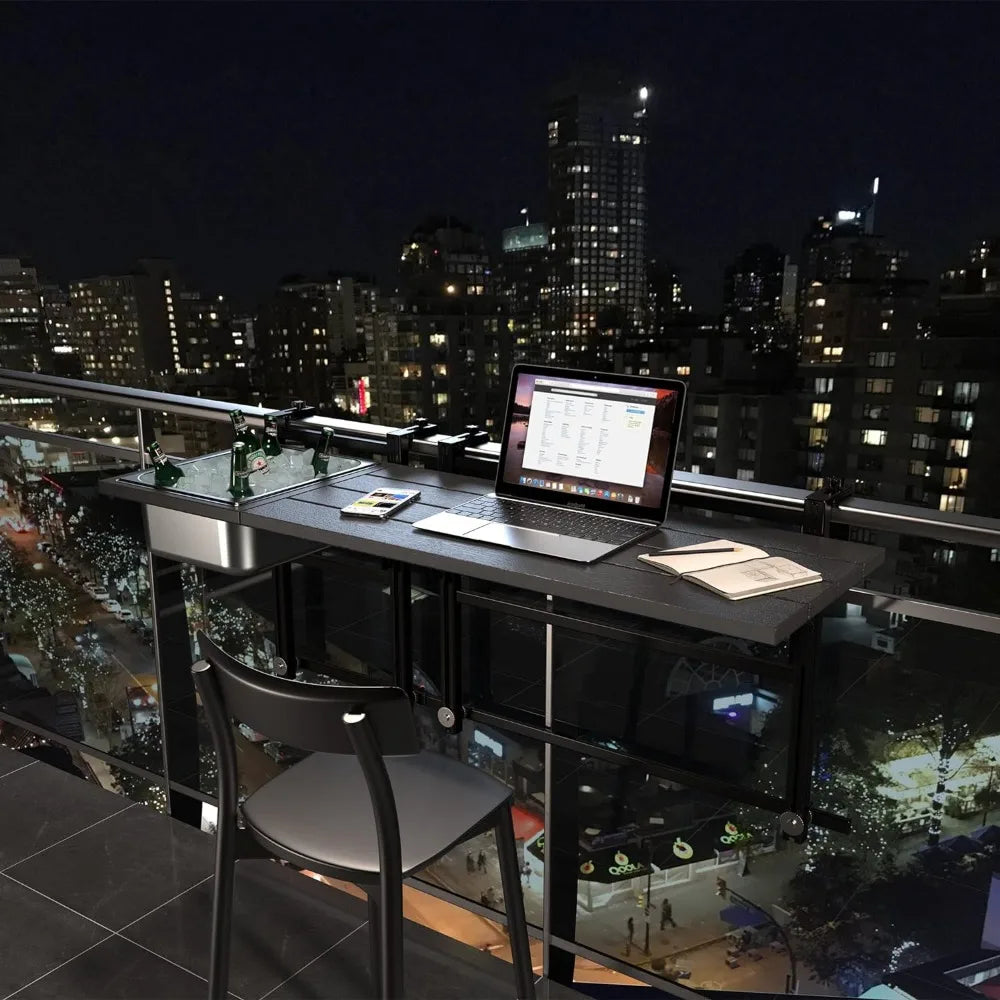 Balcony Table Outdoor Patio Bar Table