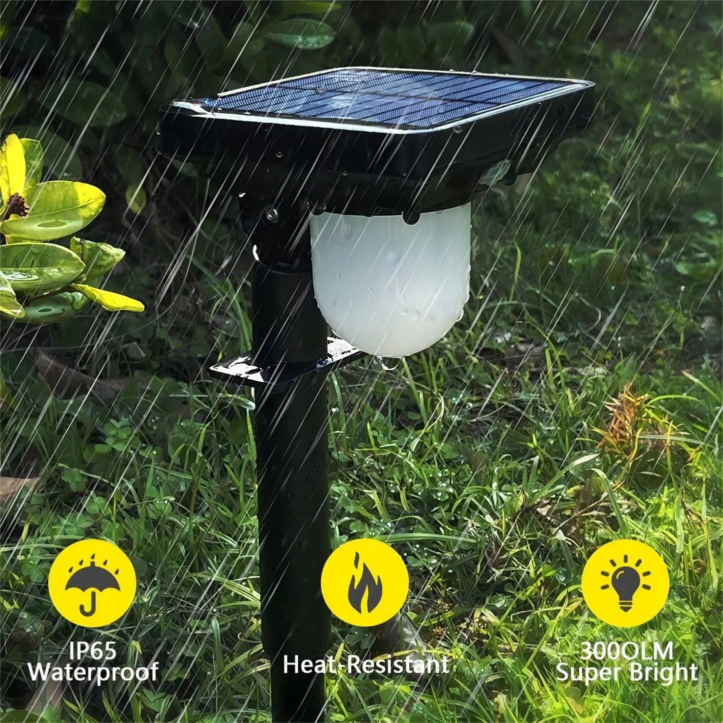 LED Solar Garden Spot Light  3 Modes