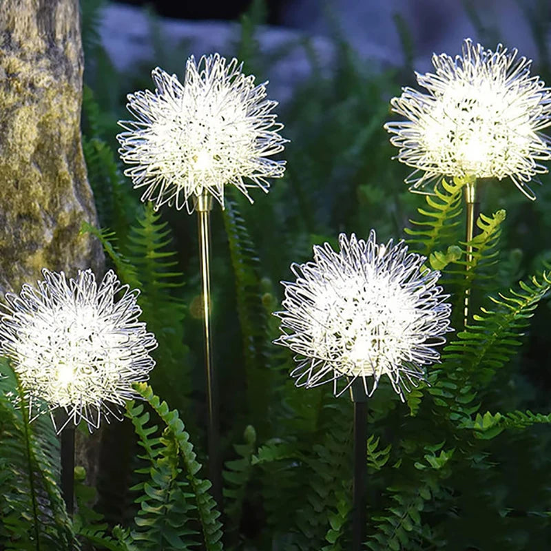 Outdoor Dandelion Lights, Fireworks Lamp