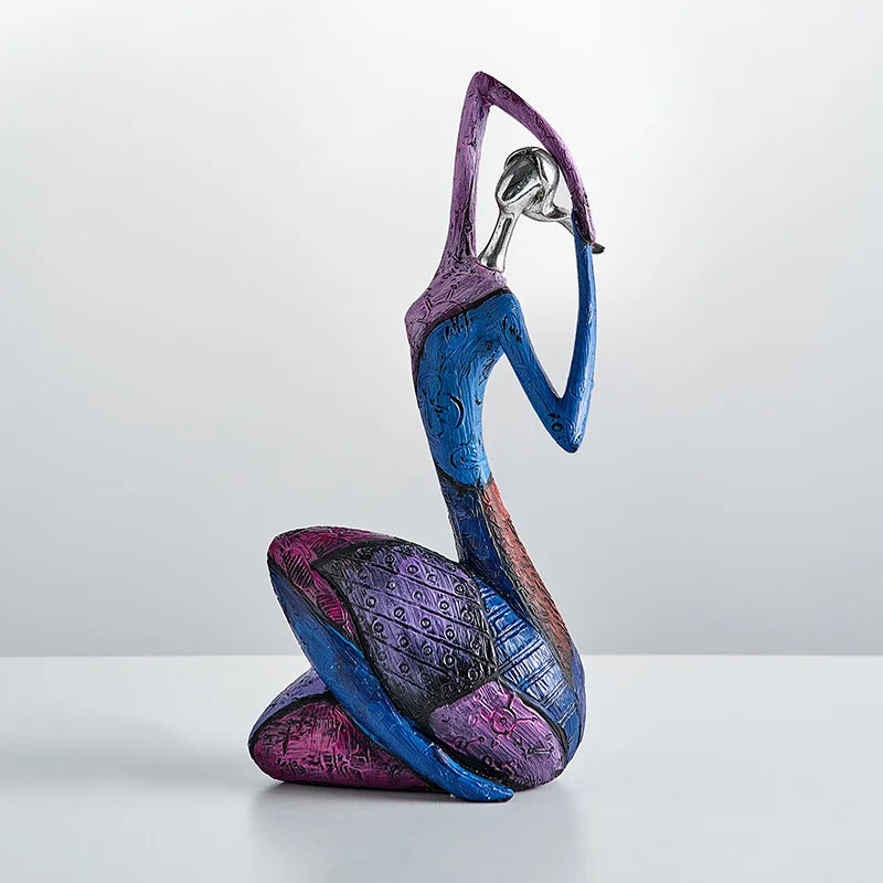 Abstract Woman Sculpture Desktop Decoration