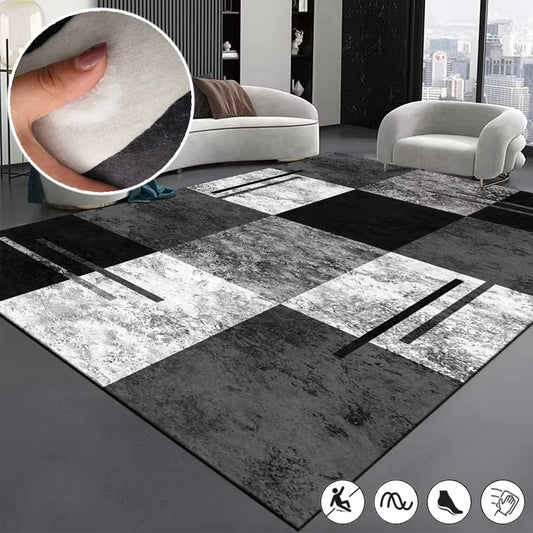 Minimalism Geometry Carpet for Living Room