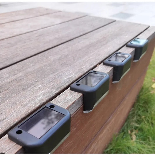 1/4/10/20pcs LED Solar Stair Light