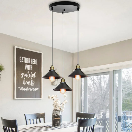 Pendant Light Mattes Hanging Silver Shade