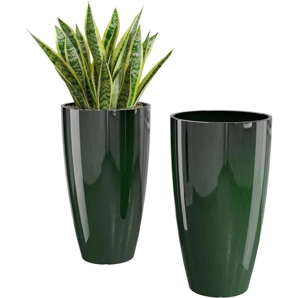 21 Inch Tall Planters for Outdoor Plants