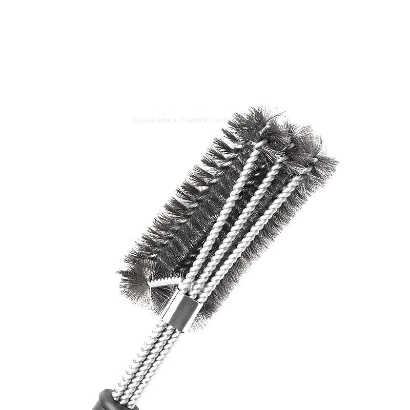 Stainless Steel BBQ Barbecue Grill Cleaning Brush