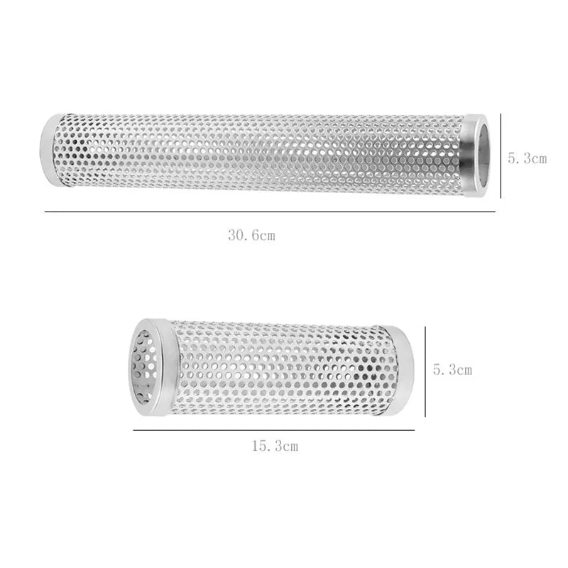 BBQ Stainless Steel Perforated Mesh Pellet Smoker Tube