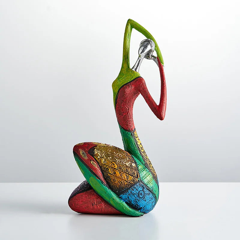 Abstract Woman Sculpture Desktop Decoration