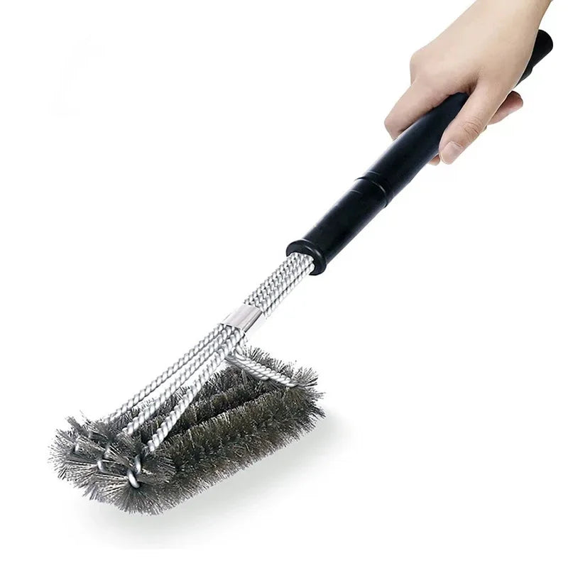 Stainless Steel BBQ Grill Cleaning Brush