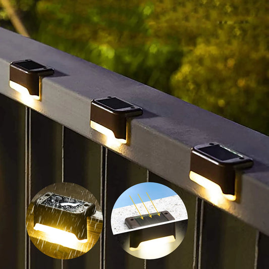 Step Deck Lights Lamps Garden Lighting Fence Courtyard Decor