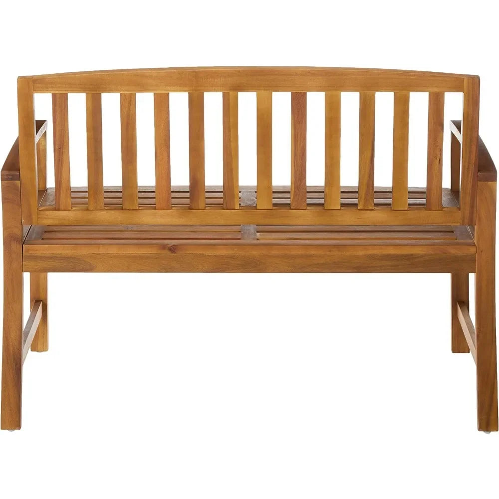 Loja Acacia Bench Patio Furniture Teak Finish