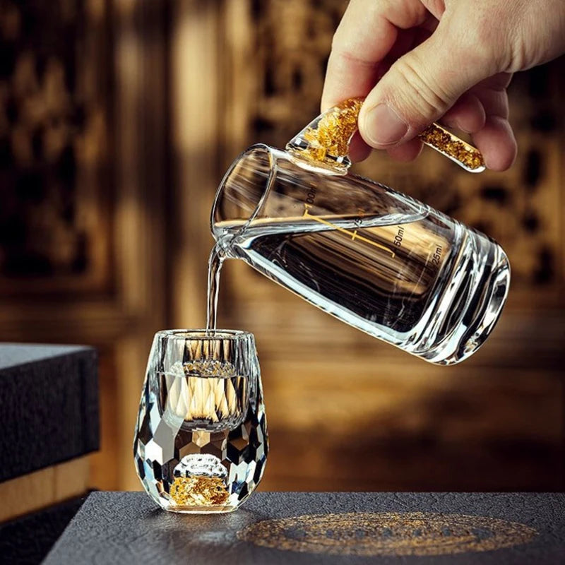 Creative Crystal Glass Vodka Glass