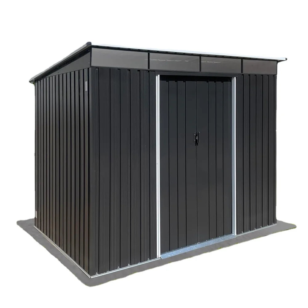 Storage Shed Galvanized Metal Garden Shed