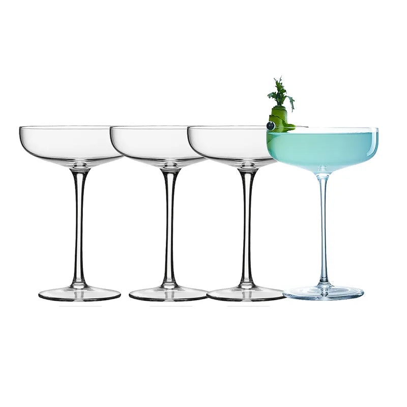 Set of 4 Cocktail Martini Glasses