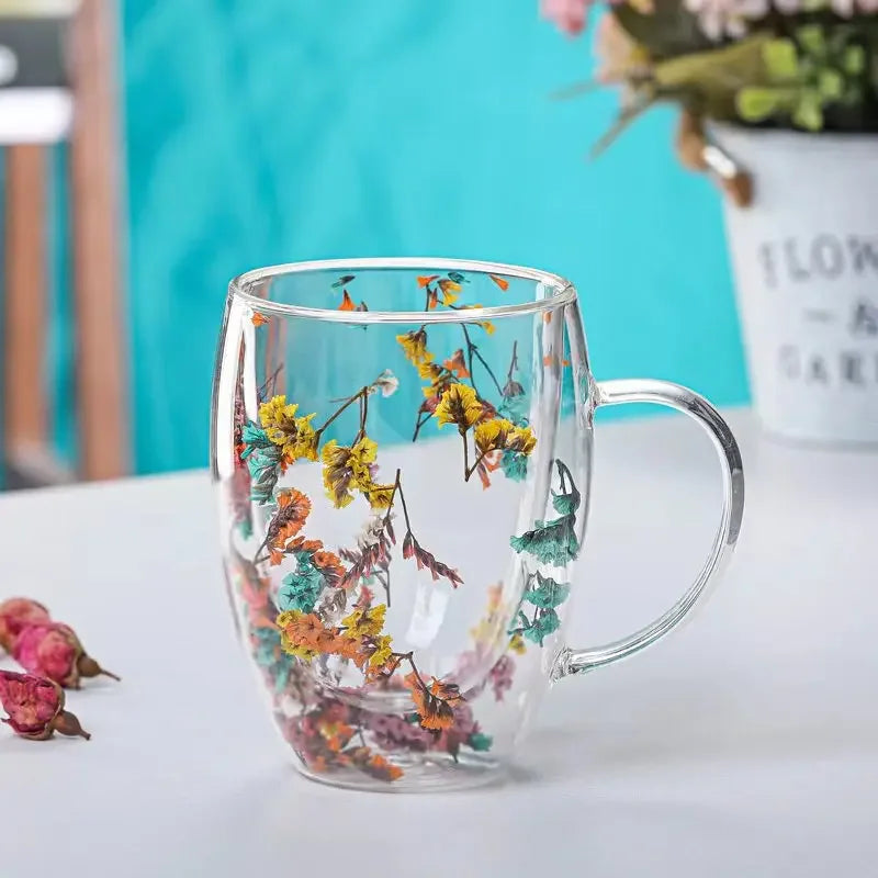 Origami Kitchen Glass Cups for Home Bar Uses Water Iced Coffee Glasses