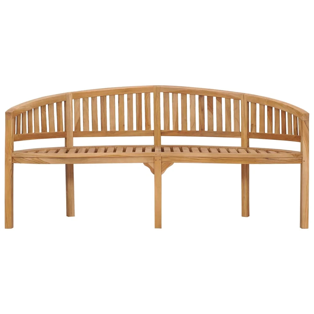 Patio Outdoor Bench , 70.9" Solid Teak Wood