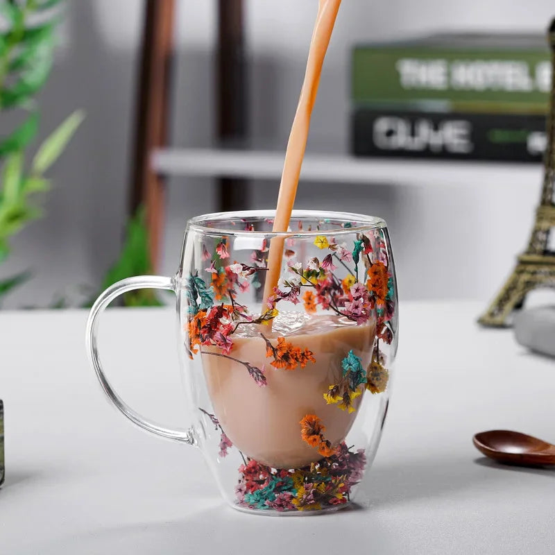 Origami Kitchen Glass Cups for Home Bar Uses Water Iced Coffee Glasses