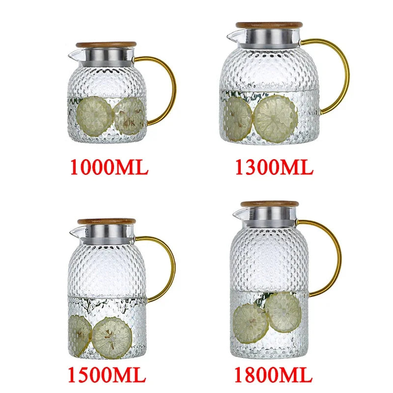 1-1.9L Cold Kettle Glass, Heatable Glass Set