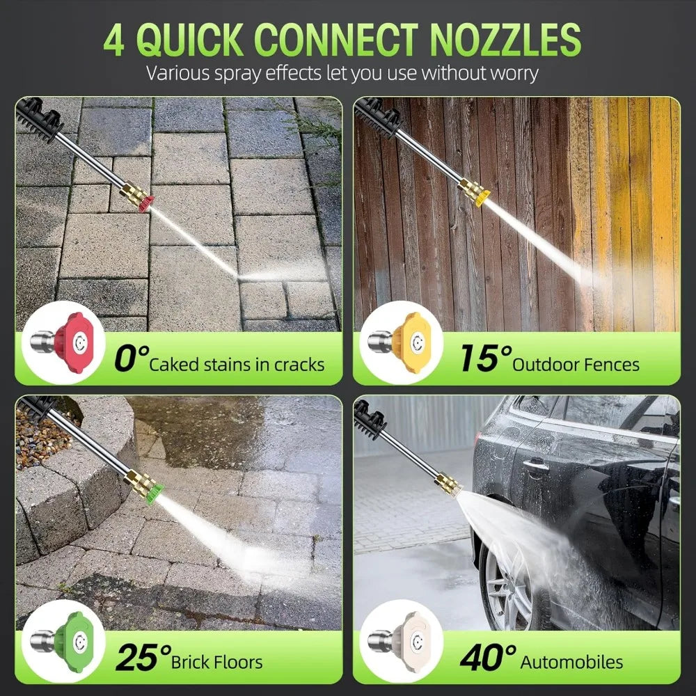 Electric High Pressure Washer ,Upgraded Foam Cannon