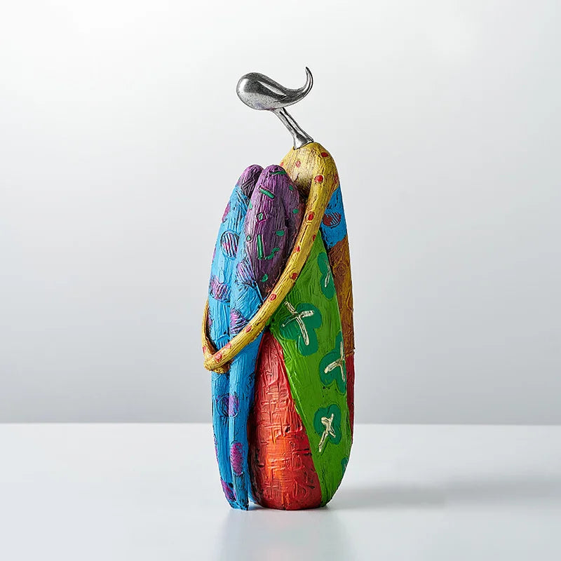 Abstract Woman Sculpture Desktop Decoration