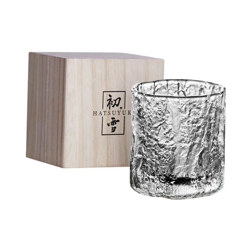 Whiskey Glasses, Box Crystal Tumblers for Scotch, Bourbon