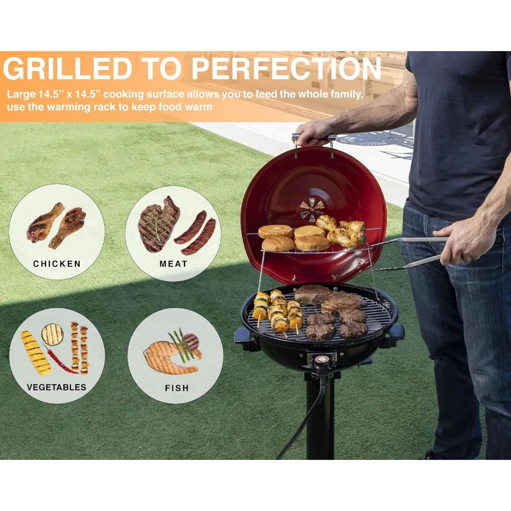 Electric BBQ Grill for Indoor & Outdoor