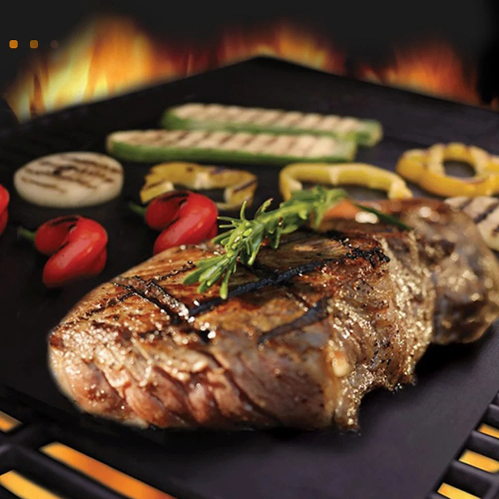 Baking BBQ Grill Mats Sheet Grill Foil