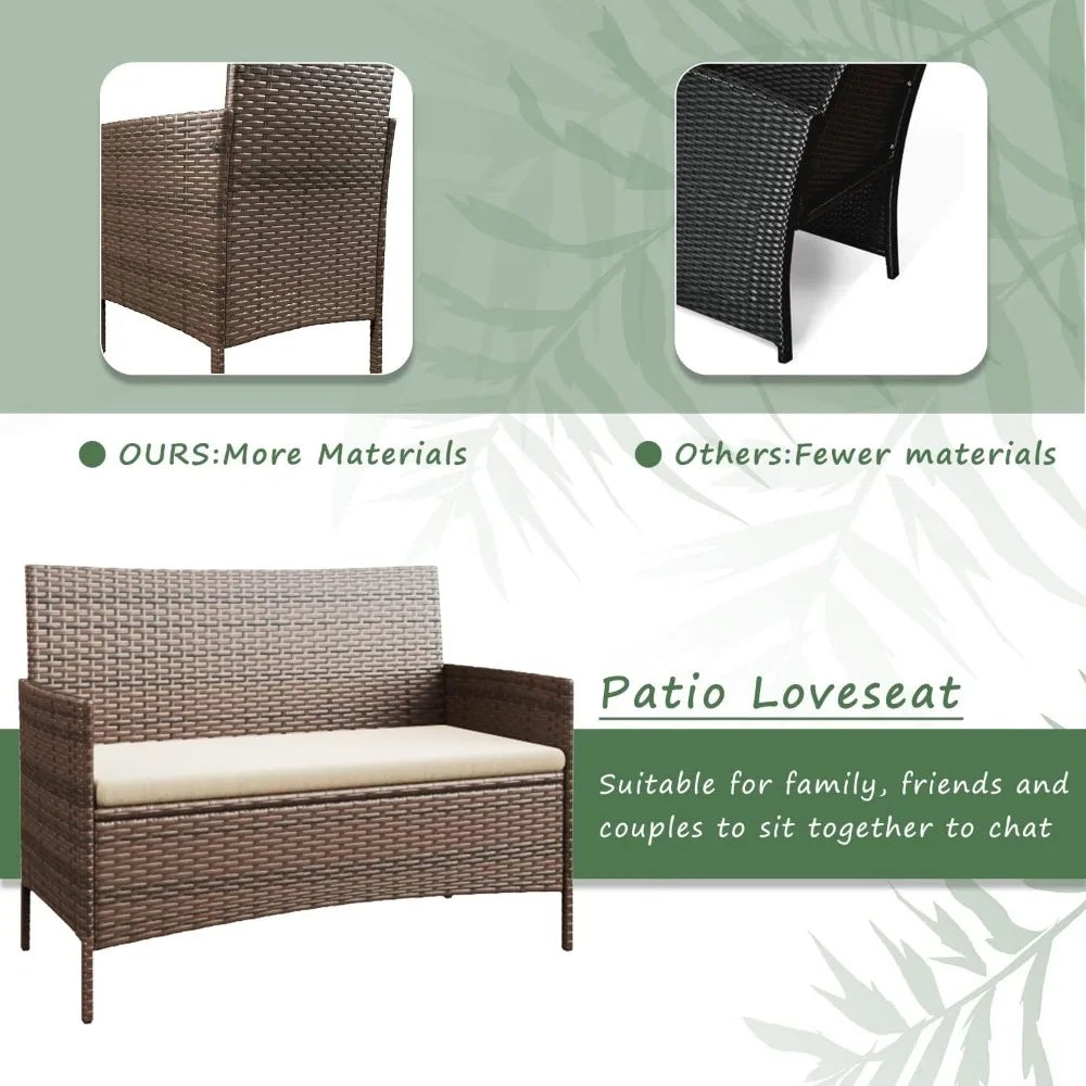 Patio Furniture / Conversation Set