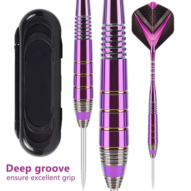 Steel Darts Set with Darts Flight Aluminum Shafts