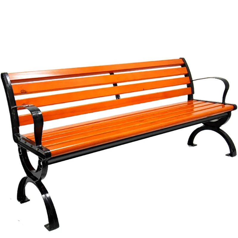 Park Outdoor   Leisure Courtyard Bench   Row   Garden Courtyard Park Rest  Waterproof Chair