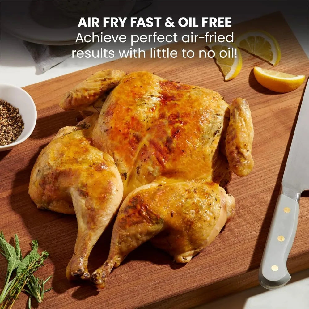 Touch Air Fryer, 8-Quart, Nonstick Dishwasher-Safe