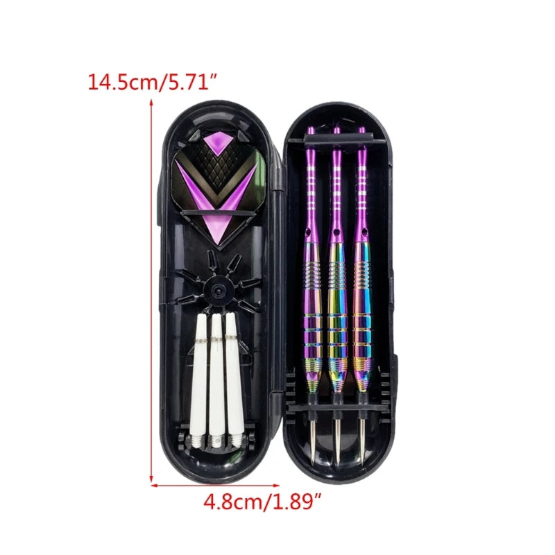 Steel Darts Set with Darts Flight Aluminum Shafts