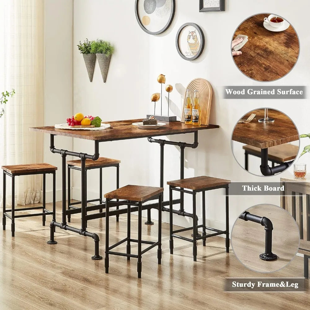 Dining Table Set for 4