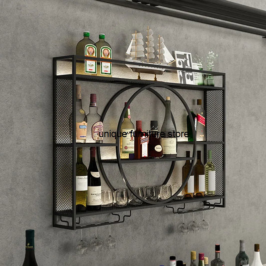 Wall Mount Wine Rack Bottle Holder