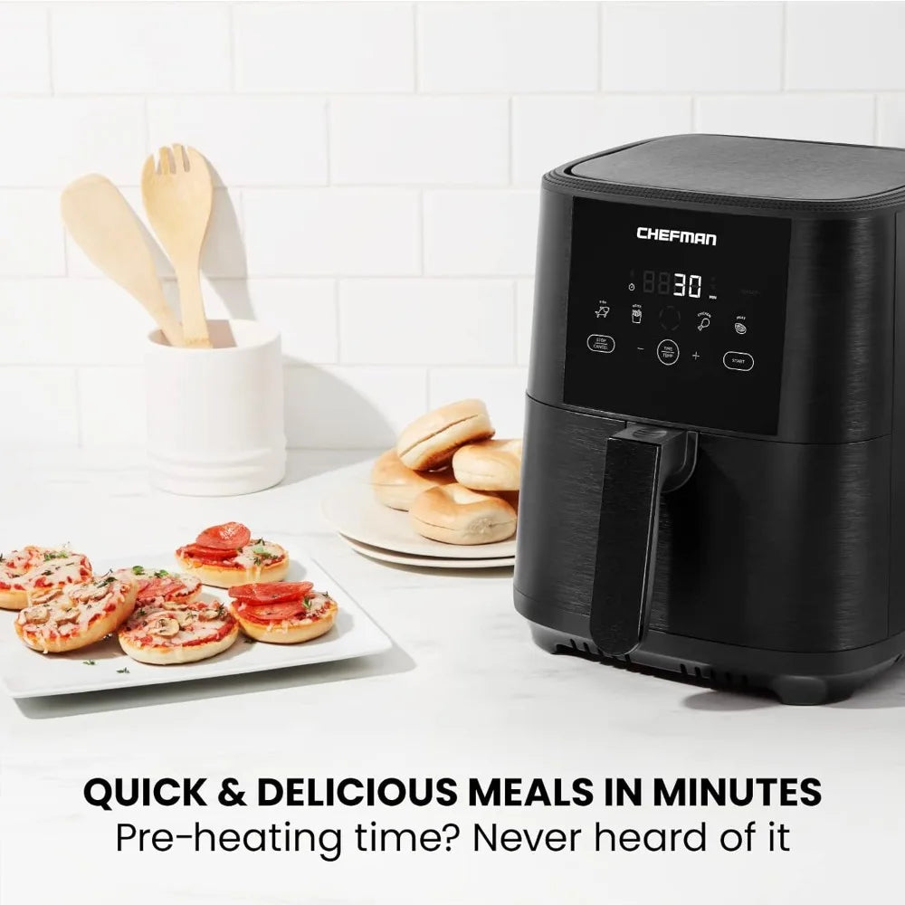 Touch Air Fryer, 8-Quart, Nonstick Dishwasher-Safe