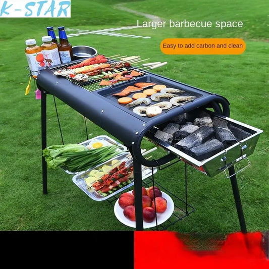 Thickened Stainless Steel Barbecue Stove