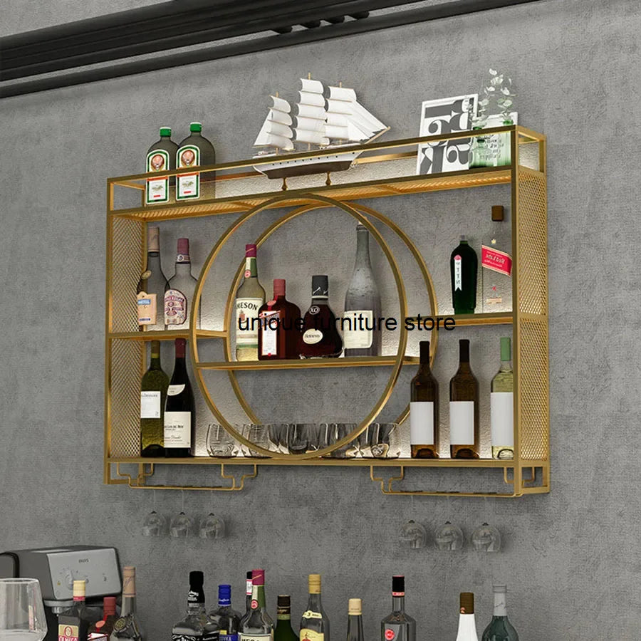 Wall Mount Wine Rack Bottle Holder