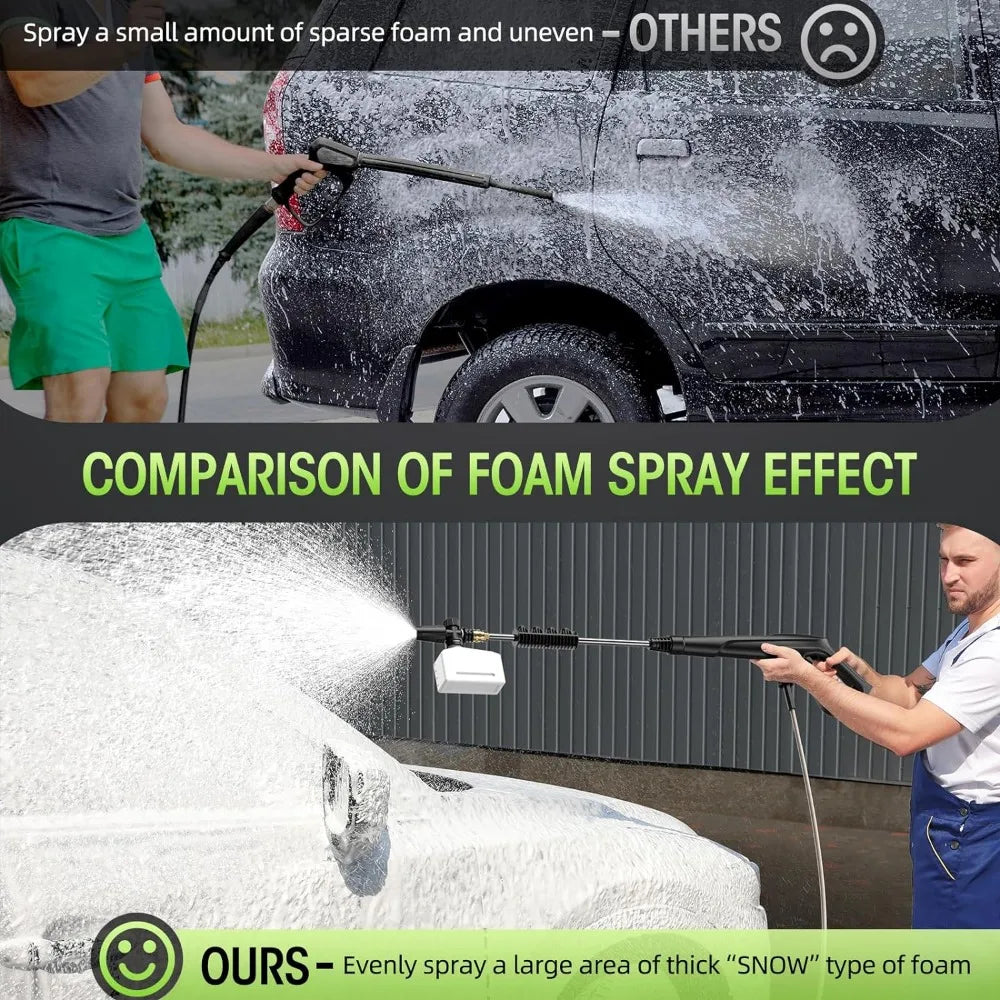 Electric High Pressure Washer ,Upgraded Foam Cannon