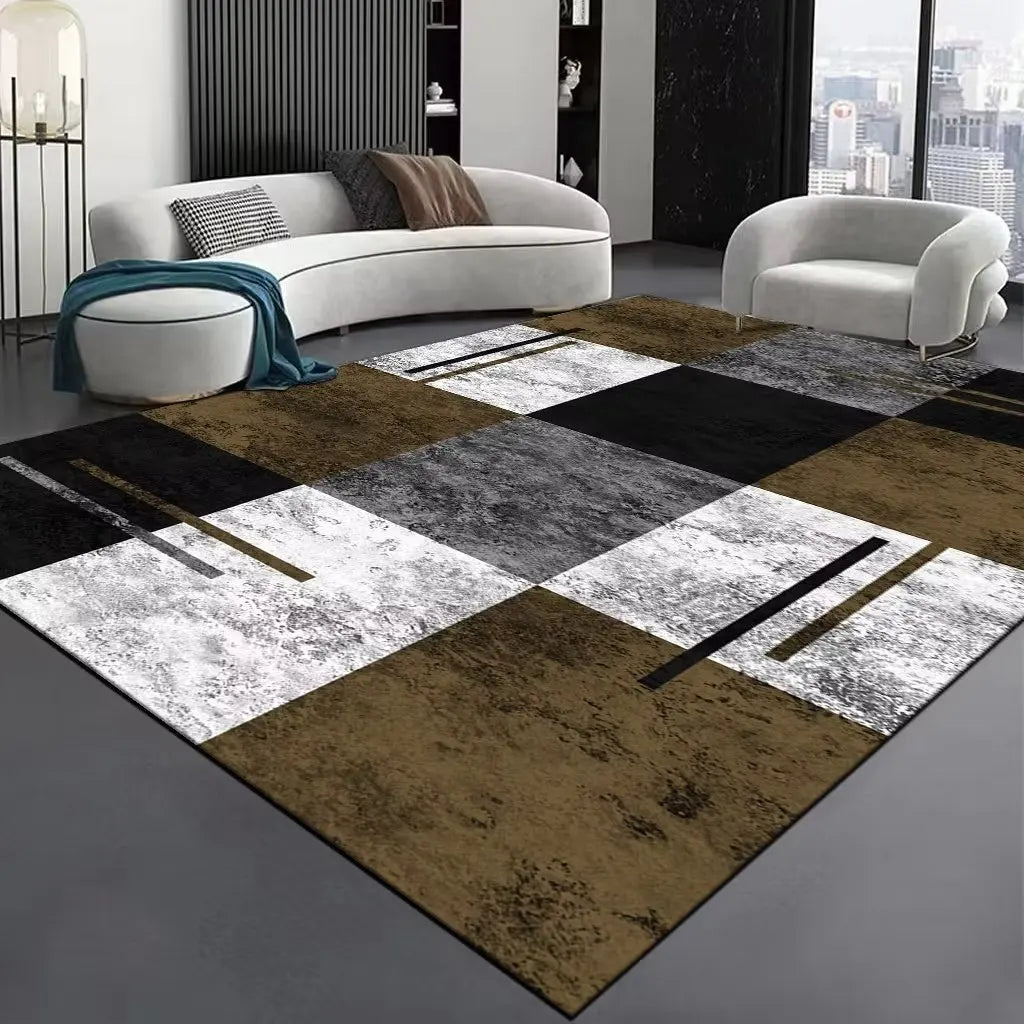 Minimalism Geometry Carpet for Living Room