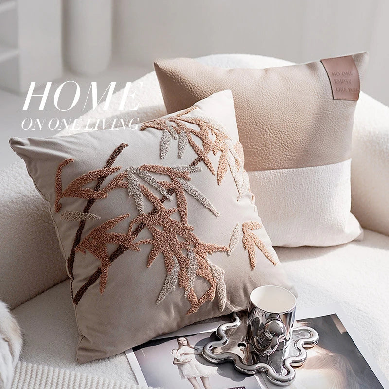 45x45CM Retro Embroidered Throw Pillow Cover